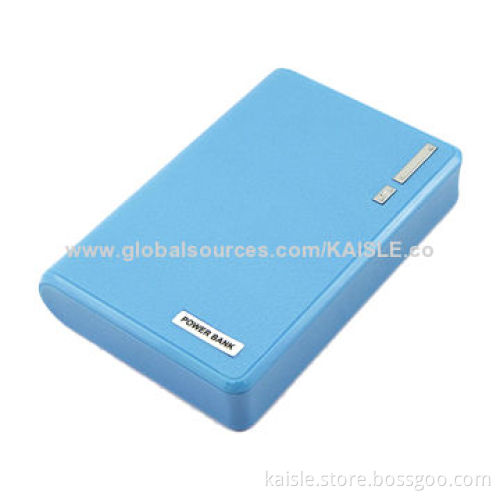 High-capacity Dual-output Port Power Bank with 4-level Energy Indicator & Wallet Shape